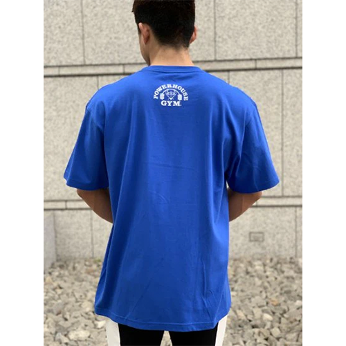 POWERHOUSE GYM BIGロゴTシャツ BLUE