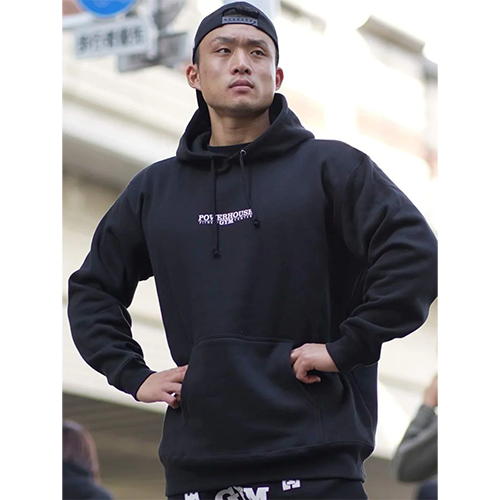 POWERHOUSE GYM プレミアムパーカー BLACK