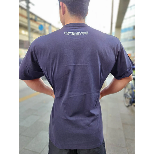 POWERHOUSE GYM SHUT UP AND SQUAT! Tシャツ NAVY