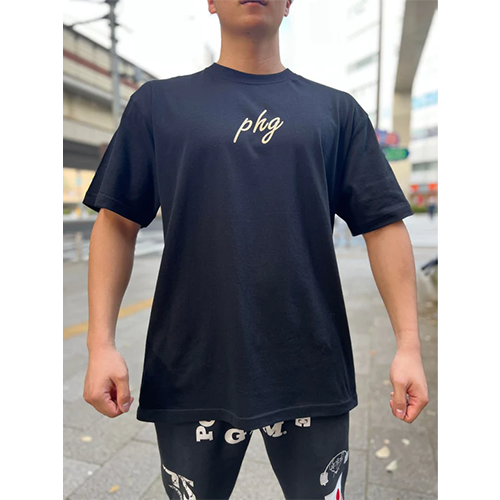 POWERHOUSE GYM 日本上陸5周年 23SSプレミアムＴシャツ BLACK