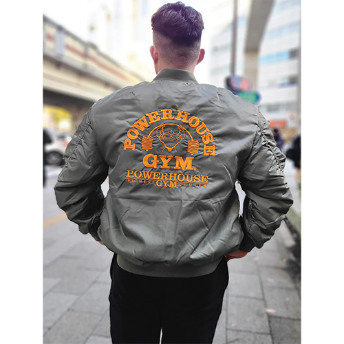 POWERHOUSE GYM MA-1 ORANGE