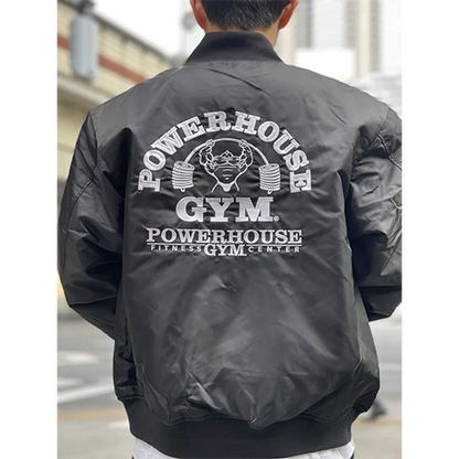 POWERHOUSE GYM ワールドスタジアムジャンパー BLACK