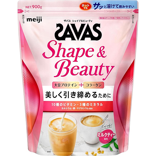 SAVAS シェイプ&ビューティ ミルクティー風味 900g