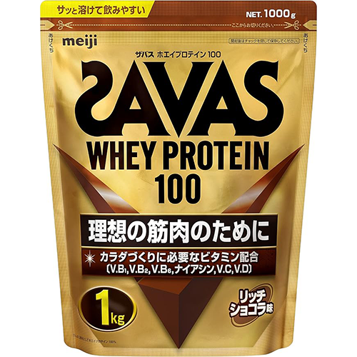 SAVAS ホエイプロテイン100 リッチショコラ味 1kg